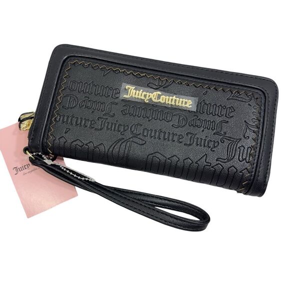 JUICY‎ COUTURE IT'S A MAN WORLD WALLET NWT - Picture 1 of 10